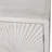 Zaen 79-inch Pine Light Wash 4-Door Sideboard with Hand Carved Burst Pattern Door Fronts
