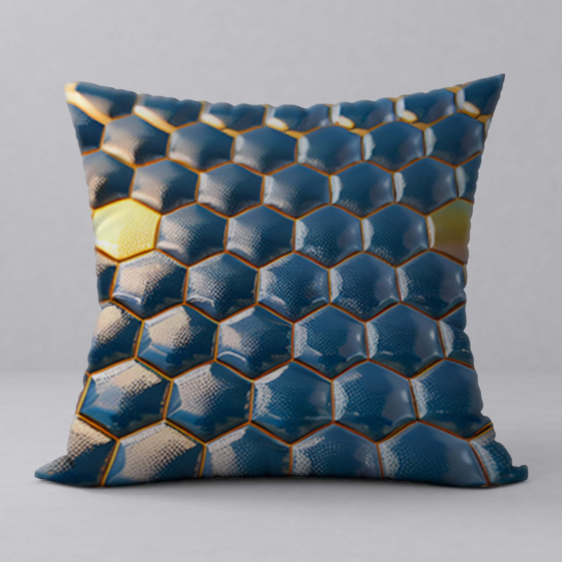 Abstract Throw Pillow