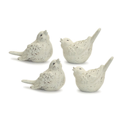Ensemble de 4 figurines d'oiseaux Myatt