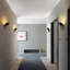Bordas Minimalist Flush Mounted Sconce Wall Light Fixtures