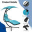 Chaise longue suspendue avec support Kaylagh-1224295183