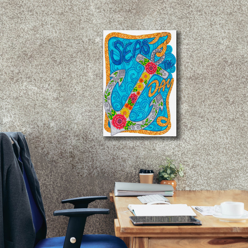 «Inspirational Quotes 2» par Hello Angel, art mural sur toile, H 26 po x l 18 po x P 0,75 po