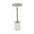 Transitional Handmade Solid Marble Martini Drink Table-238232334
