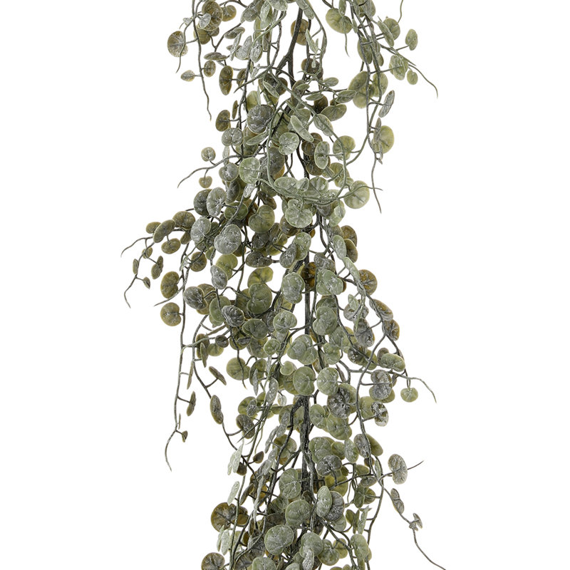 72 ft Weathered Green Artificial Leaf Garland