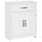 Modern Bathroom Cabinet, Bathroom Floor Cabinet with Doors, White