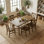 Oaklyn Modern Rectangular Dining Table Set