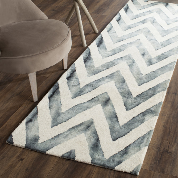 Danny Hand Tufted Wool Chevron Rug