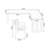 78.74"+47.24" Black L-Shaped Solid Wood Office Sets