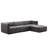 Conjure Channel Tufted Performance Velvet 4-Piece Sectional by Modway-88903484-112931982