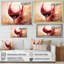 Cabernet Curve I - Vin, art mural encadré, salon-97049834-109484439