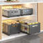 Steel Kitchen Unit Without Appliances