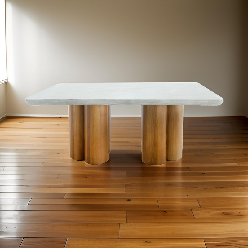 Rectangular 71'' L x 39.4'' W Dining Table