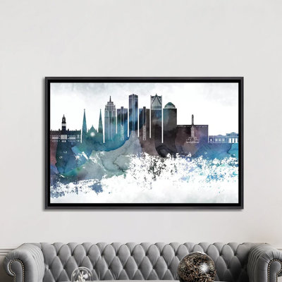 " Detroit Bluish Skylines "