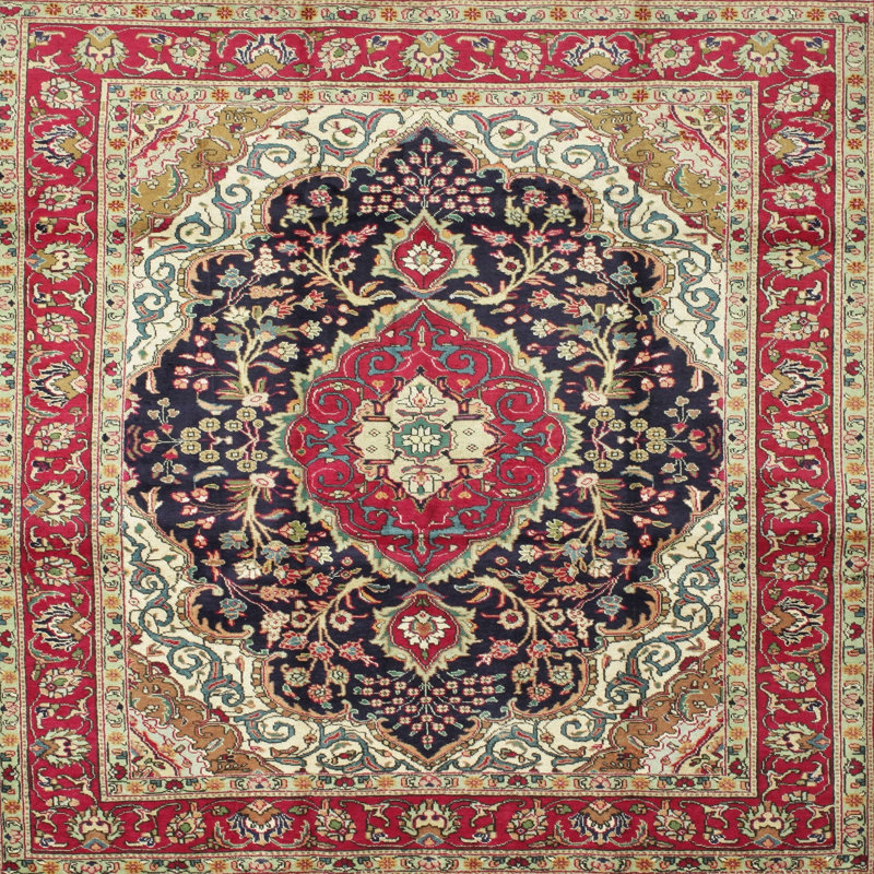 Tapis rouge Tehya, Carré 7 pi