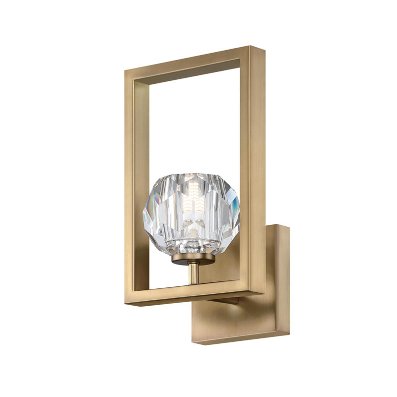 Vancleave Armed Sconce, Brass