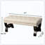 Banc de rangement avec repose-pieds avec pieds en bois massif pour le salon de la chambre à coucher-203782063