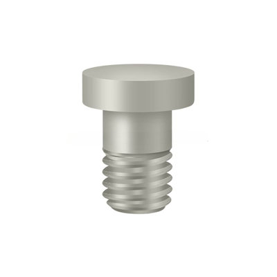 Deltana HPSS70U15 Contemporary Extended Button Tip Brushed Nickel