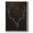 Buck Framed Print - Solid Wood-1551418719