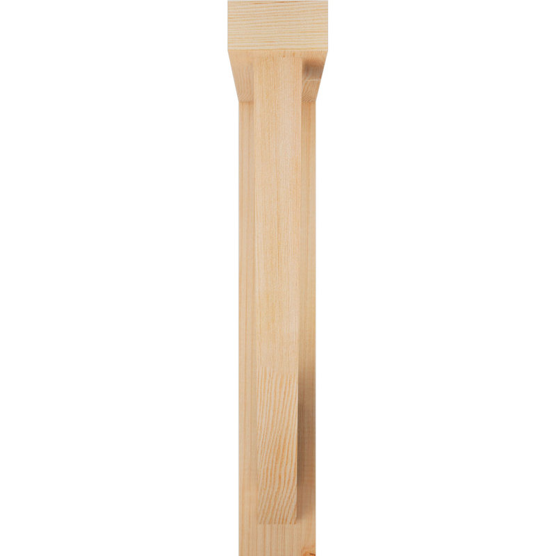 Support de bloc traditionnel avec entretoise décalée, 26 x 22, Sapin Douglas de l 4 po (scié brut)