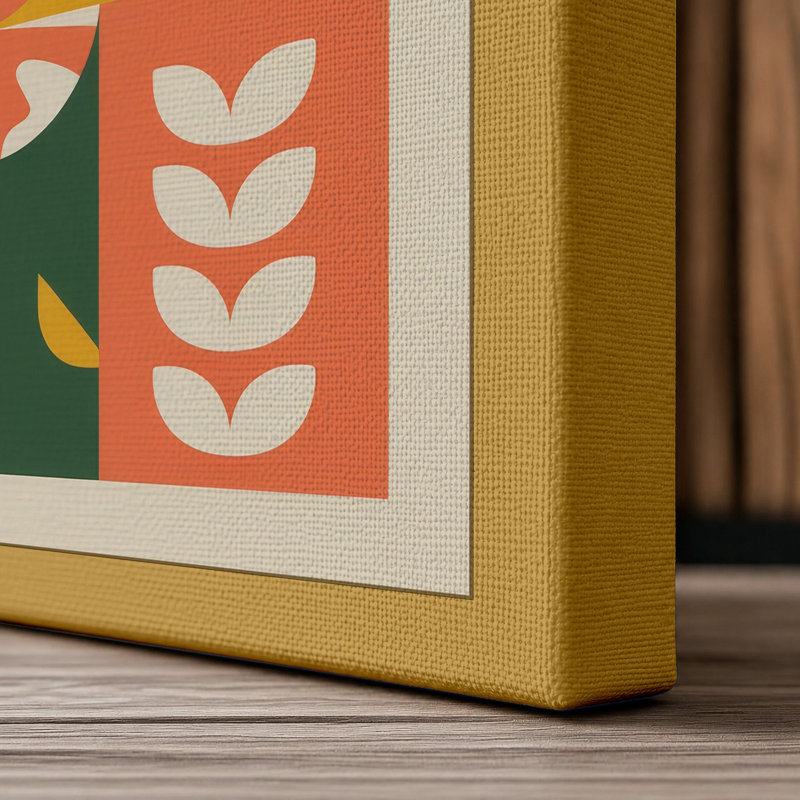 Print, 24x16 - 61.0 x 40.6 cm, Ochre Border