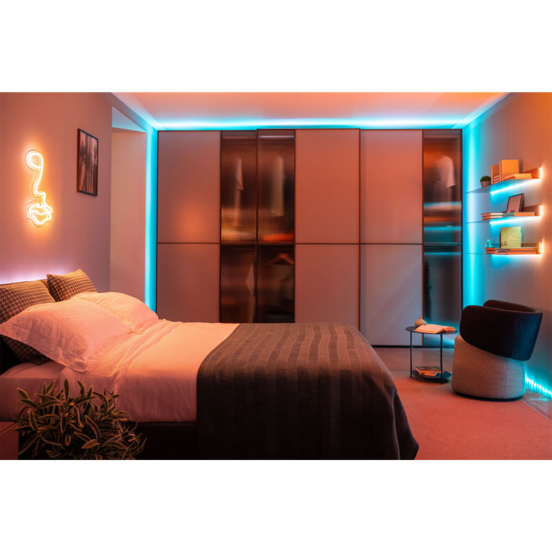 Twinkly Smart Decoration 400 Multicolor LED App Controlled Dots Lights, Black