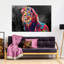 «Lion's Pride», impression abstraite sur toile-1945340113