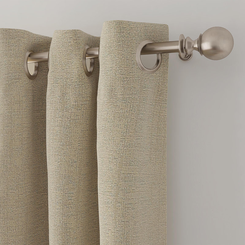 Rideau en polyester, Beige