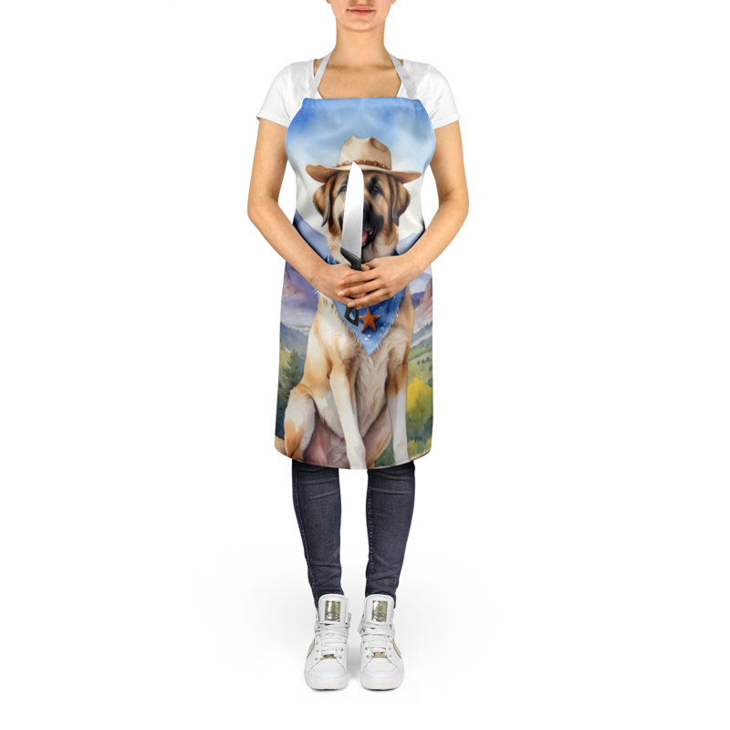 No Pattern Bib Apron