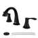 Widespread 2-handle Bathroom Faucet with Drain Assembly