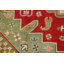 Tapis unique en laine noué à la main 8 pi 3 po x 10 pi 5 po nouvel âge en vert / bleu / rouge