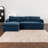 Alameda 109" W Velvet L-Shaped Sectional-1904097381-1904097378
