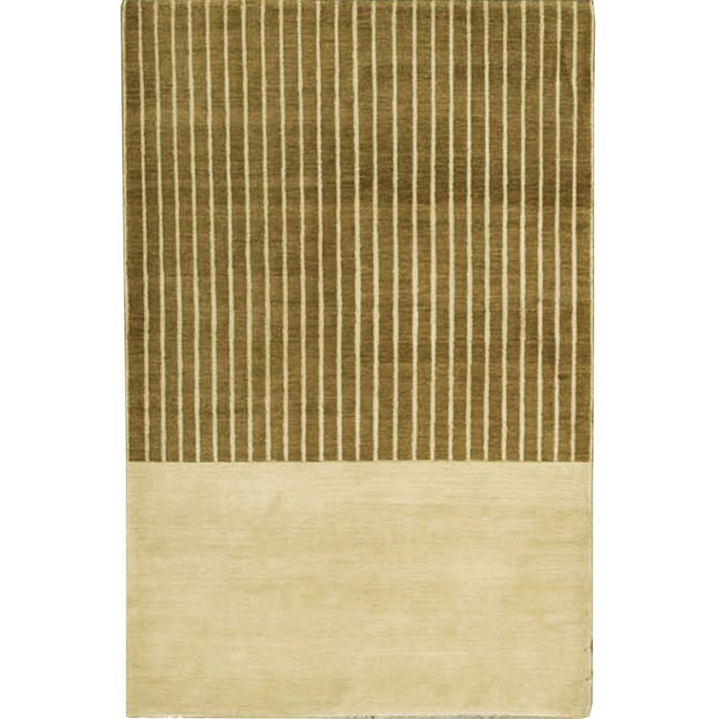 Hand Woven Wool Striped Area Rug