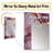 Pink and gold Marble river II - Abstract Unique Wall Mirror, Modern Mirror, Printed Metal Art-350266924