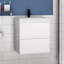 Borut 500mm Single Bathroom Vanity with Drop In Ceramic Basin-1668385358