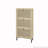 Freestanding Rattan 3 Door Shoe Rack Shoe Storage Cabinet-109266284