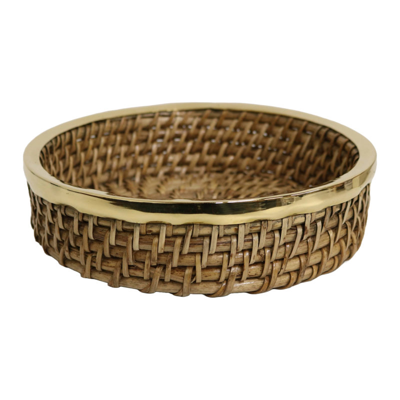 Bay Isle Home™ Wicker Decorative Basket