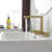 Widespread Single-handle Bathroom Faucet with Drain Assembly-86864998