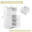Armoire de salle de bain autoportante Deacan