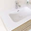 Meuble-lavabo mural simple 30 po avec comptoir en céramique intégré blanc-1090285651