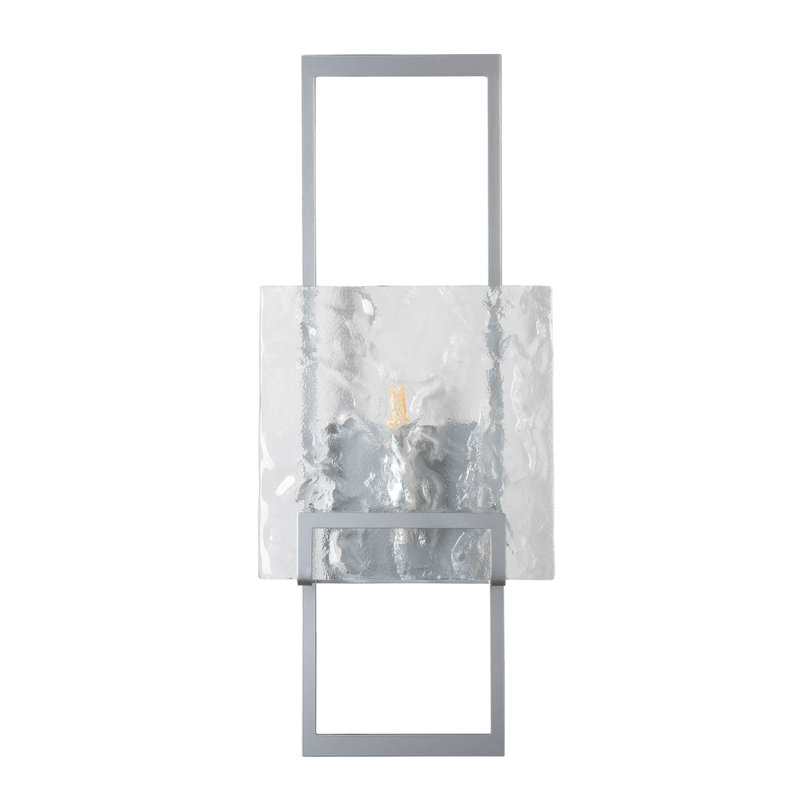 Geo Sconce - Bronze - Clear Glass, Frosted Glass, White