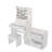 Makeup Vanity With Lights, Charging Station And Mirror-106728333-106728329
