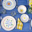 Summer Bliss Handmade Stoneware Appetizer Plate