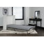 Lit escamotable avec matelas et rangement Rogelio
