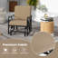 Ameshia Metal Outdoor Lounge Chair