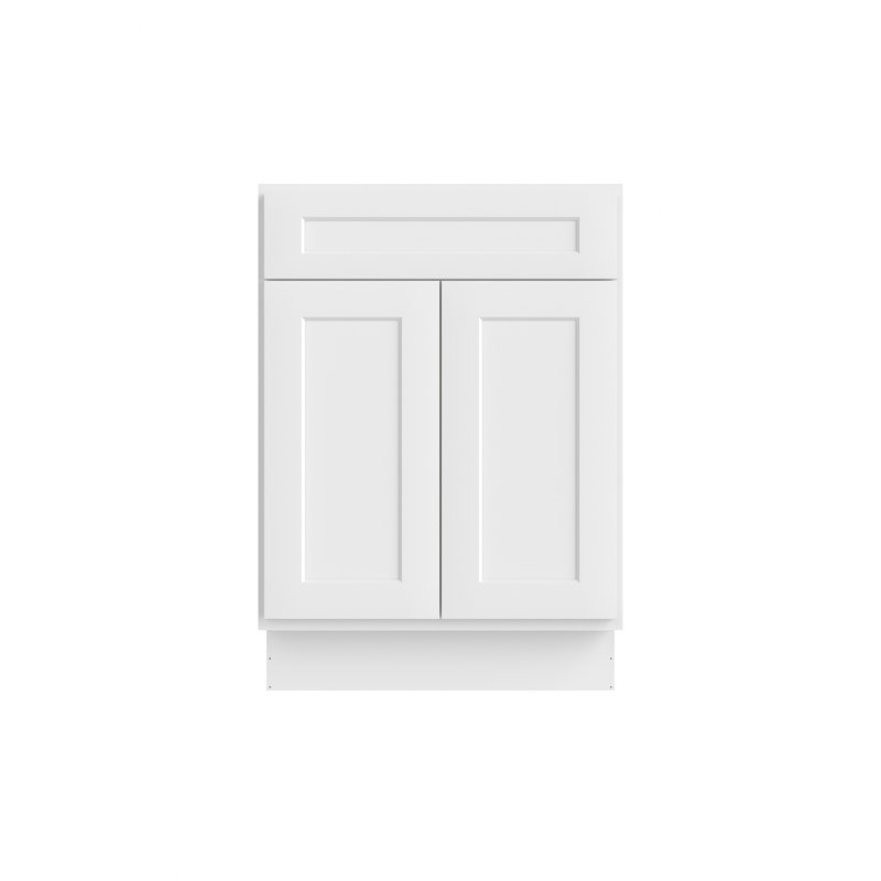 Meuble-lavabo facile à assembler 24 po x 21 po x 34,5 po Camlock