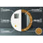 Huldar Glass Flat Wall Mirror
