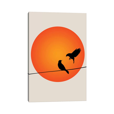 Good Morning Sunshine by Kubistika - Wrapped Canvas Painting