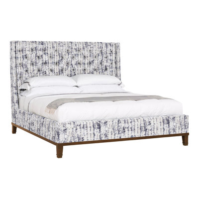 Michael Weiss Upholstered Wingback Bed