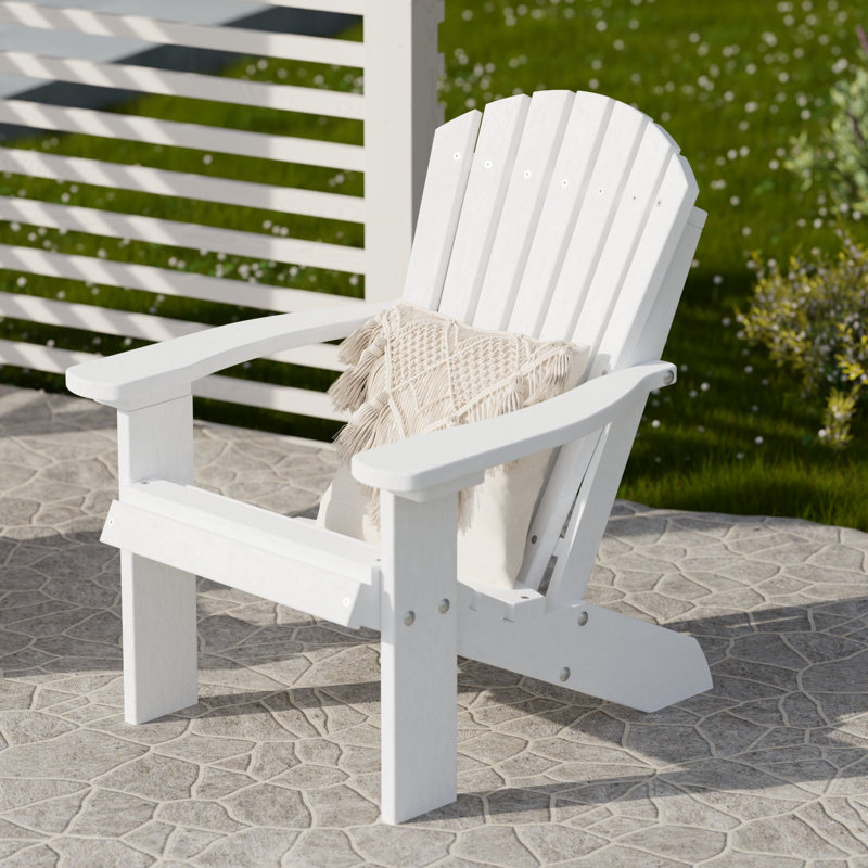 Heritage Child’s Adirondack Chair, White