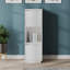 Highboard 38X35x117 Cm Solid Wood Pine-1606436330